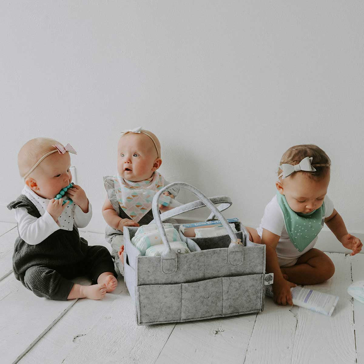 Lulu & Lily Felt Diaper Caddy