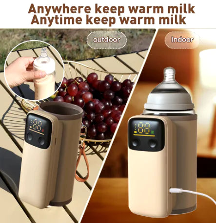 Lulu & Lily Rechargeable Portable Baby Bottle Warmer
