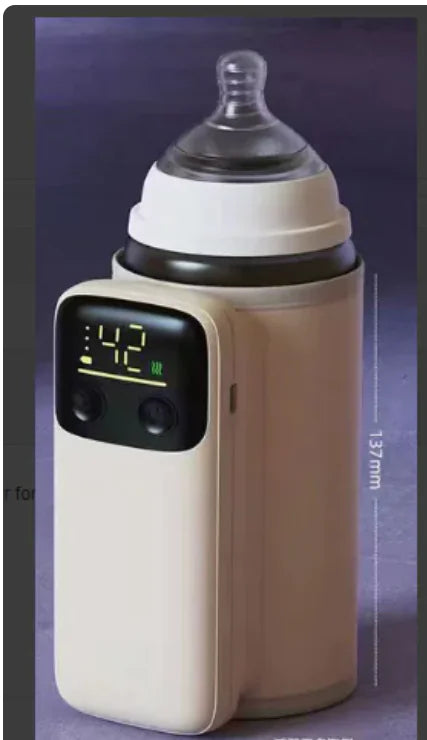 Lulu & Lily Rechargeable Portable Baby Bottle Warmer