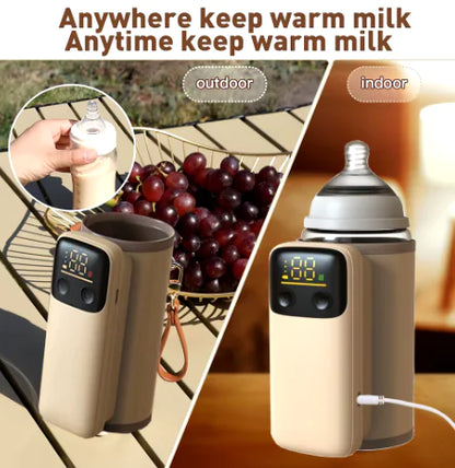 Lulu & Lily Rechargeable Portable Baby Bottle Warmer