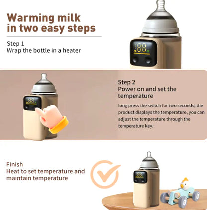 Lulu & Lily Rechargeable Portable Baby Bottle Warmer